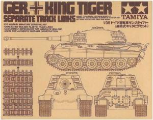 German King Tiger Separate Track Links 1/35