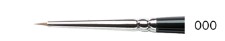 Size 000 Series 7 Kolinsky Sable Brush - Miniature Painting Brush - Round [Short Handle]