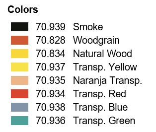 Transparent Color (x8)