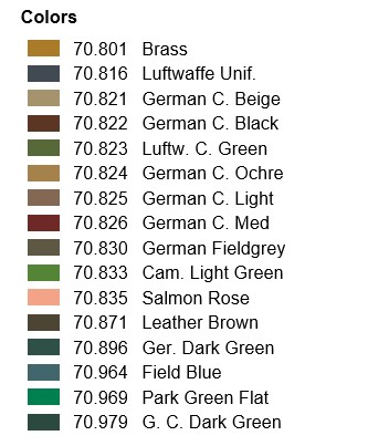 WWII German Camouflage (x16)