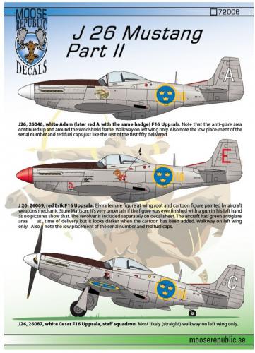 J26 Mustang del 2 1/72