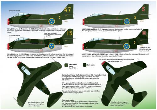 SAAB 29A/B/C/F Tunnan del 3