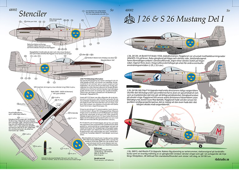 J26 & S26, P-51 Mustang Del 1 1/48