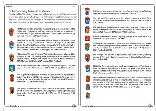 Flottilj- och marinemblem 1/48