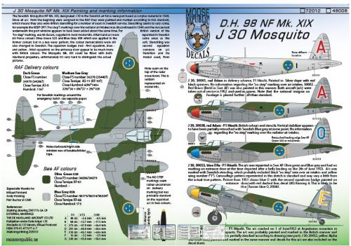 J 30 Mosquito Mk. XIX 1/48