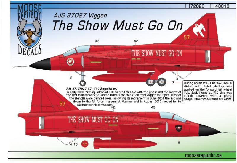AJS 37027 “The Show Must Go On” 1/48