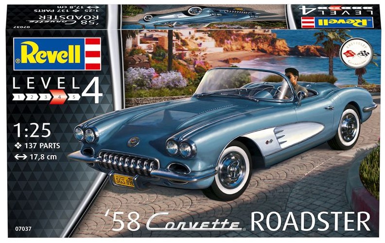 58 Corvette Roadster 1/25