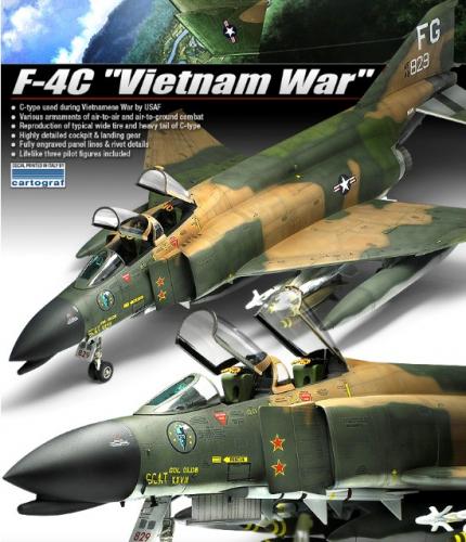 McDonnell F-4C Phantom Vietnam War 1/48