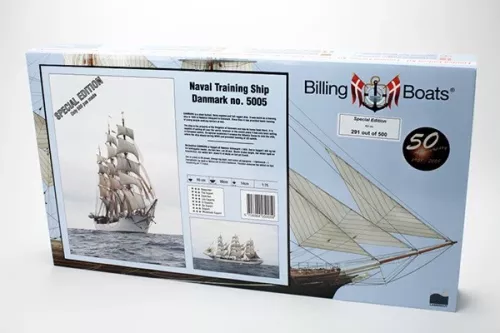 Billing Boats Danmark Special Edition - Träskrov 1:75