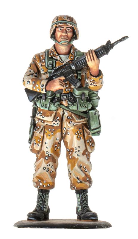 U.S. Infantryman (Desert Storm, 1991) 1/32