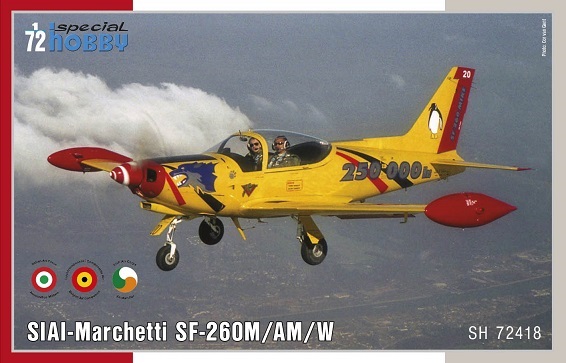 SIAI Marchetti SF-260M/AM/W 1/72