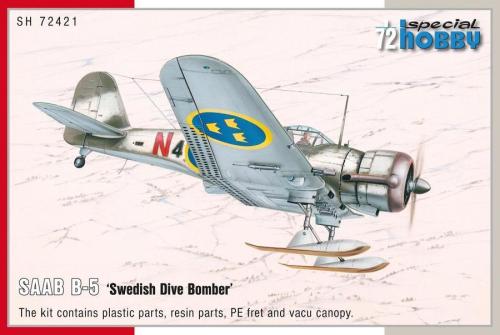 SAAB B-5 "Swedish Dive Bomber" 1/72