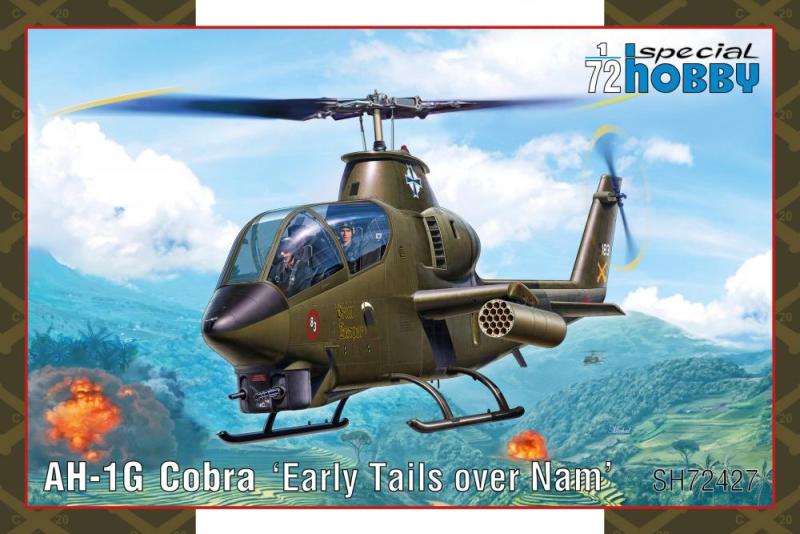 AH-1G Cobra "Early Tails Over NAM" 1/72