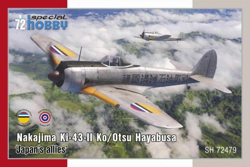 Nakajima Ki-43-II Ko/Otsu Hayabusa  "Japan's Allies" 1/72
