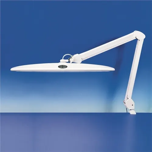 Professional LED task lamp with dimmer.