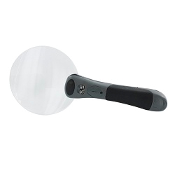 HAND HELD MAGNIFIER W LED LIGHT