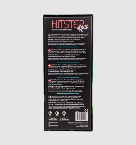 Hitster: Rock (nyutgåva) (SE)