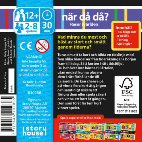 När då då? Pocket - Resor i Världen 2