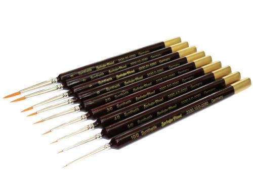 Pensel syntet (5/0), trekantshandtag