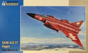 SAAB AJS-37 Viggen 'Show Must Go On' 1/48
