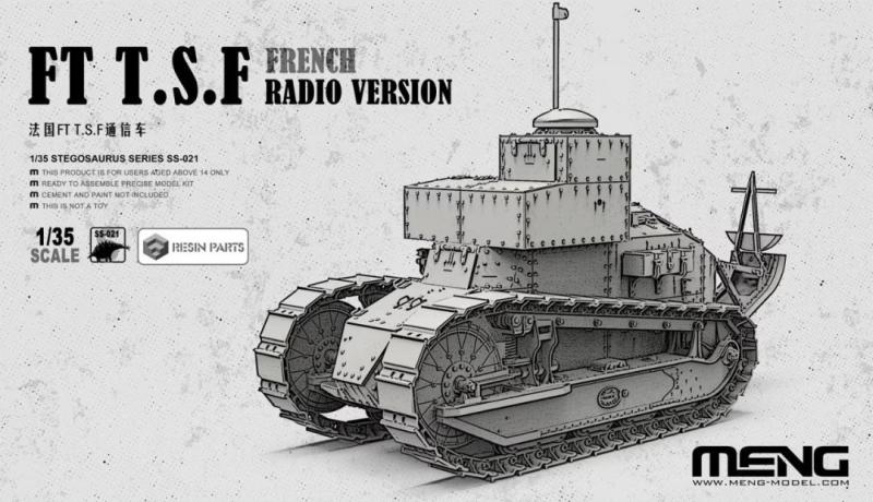 French FT T.S.F. Radio Version 1:35