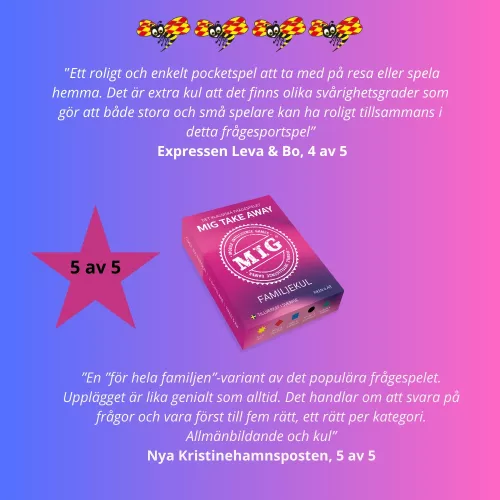 MIG Take Away – Familjekul