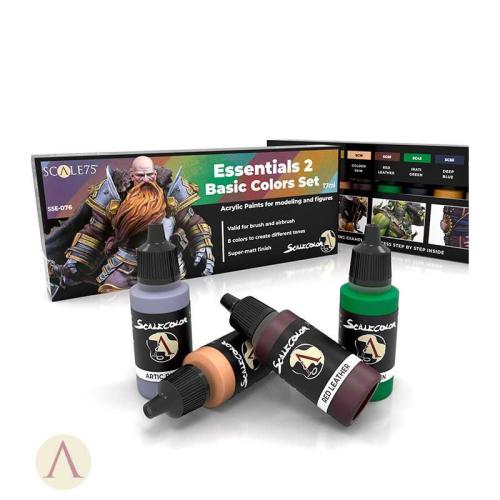 Essentials Basic 2 Colors Paint  Set