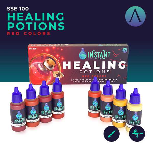 Instant Colors - Healing Potions Paint Set