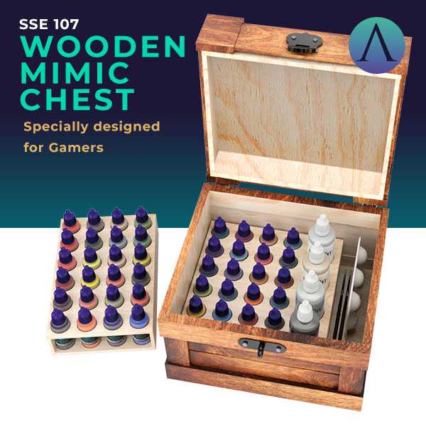 Instant Colors - Wooden Mimic Chest