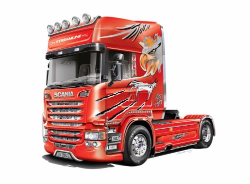 SCANIA R730 V8 STREAMLINE "SILVER GRIFFIN" 1/24