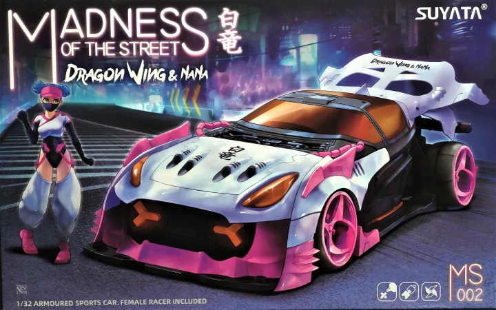 Madness of the street Dragon Wing & Nana Armoured sports car 1/32