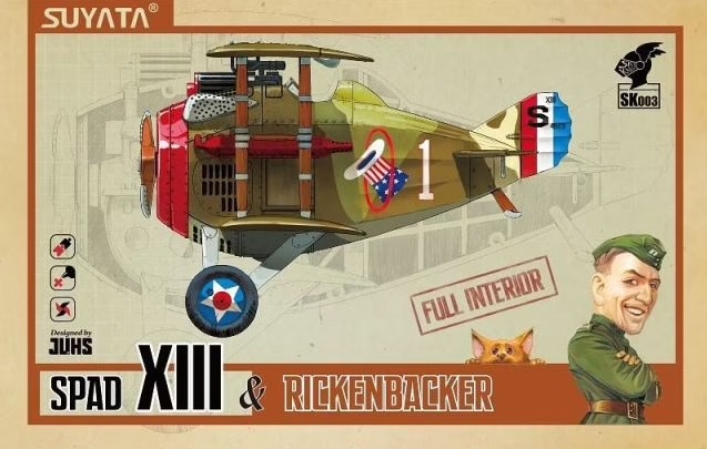 Spad XIII & Rickenbacker (Eggplane)