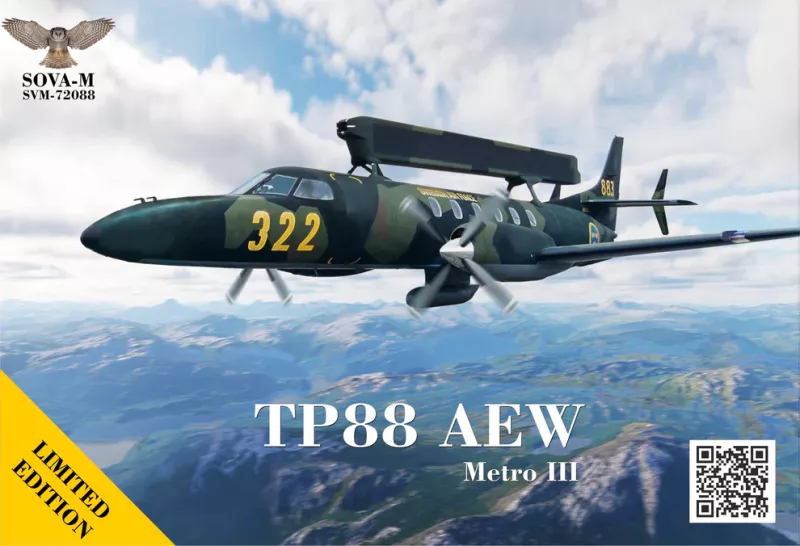 TP88 AEW Metro III (Swedish Air Force) 1:72