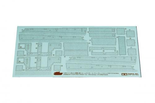 ZIMMERIT COATING SHEET FOR STURMTIGER 1/48