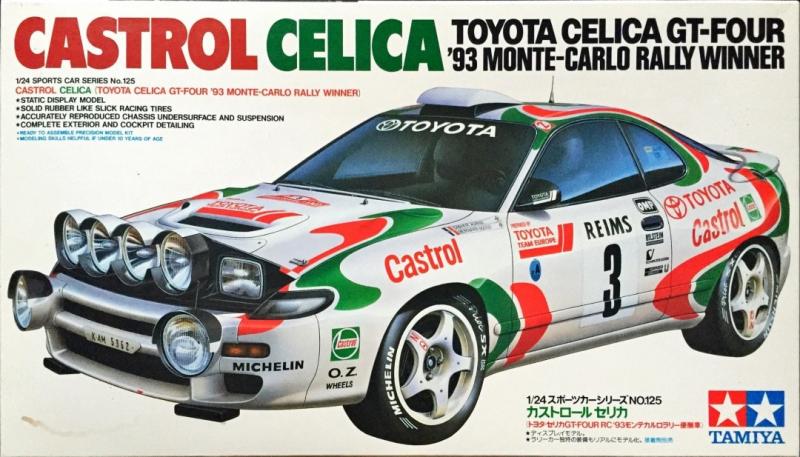 Castrol Celica Toyota Celica GT-Four '93 Monte-Carlo Rally Winner 1/24