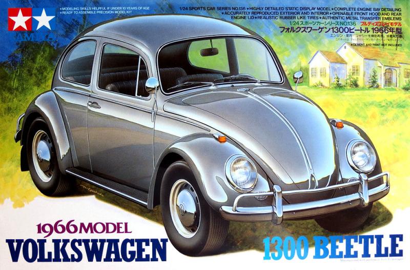 Volkswagen Bubbla 1300 Beetle 1966 1/24