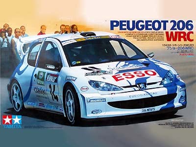 Peugeot 206 WRC 1/24
