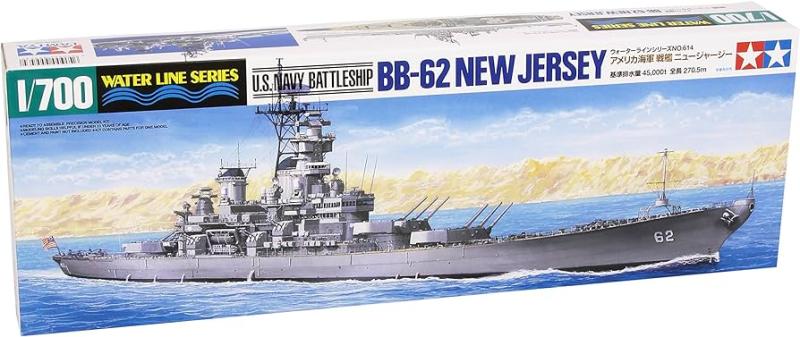 USS New Jersey BB-62 1/700