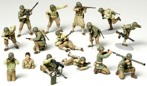 WWII U.S. Army Infantry G.I. Set 1/48