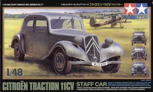 Citroen Traction 11CV Staff Car 1/48