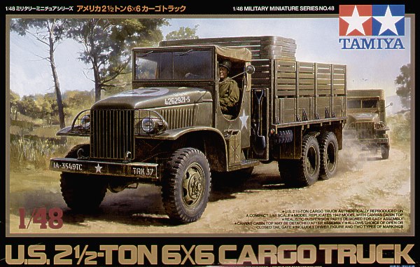US 2,5ton 6x6 Cargo truck 1/48