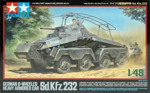 German 8 Wheeled Heavy Armoured Car Sd.Kfz.232 1/48