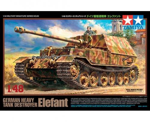 German Heavy Tank Destroyer Elefant 1/48