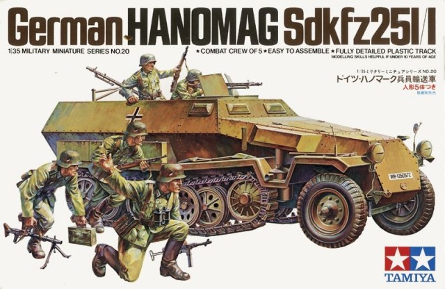 German Hanomag SdKfz 251/1 1/35
