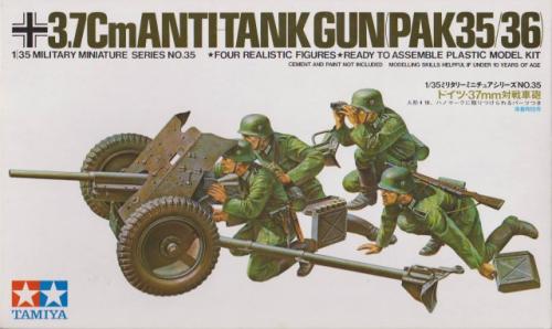 German 37mm Anti-Tank Gun 1/35
