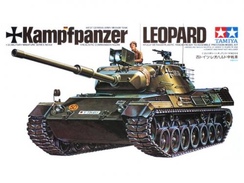 Kampfpanzer Leopard West German Army Medium Tank 1/35