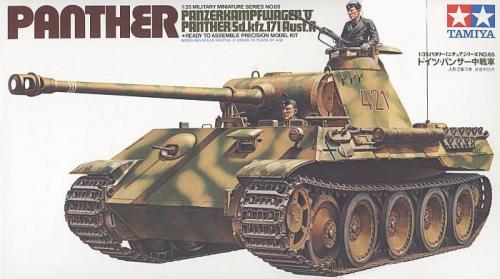 Panzerkampfwagen V Panther Sd.kfz.171 Ausf.A 1/35