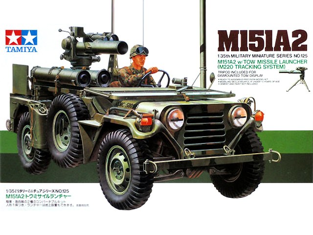 U.S. M151A2 W/Tow Missile Launcher 1/35