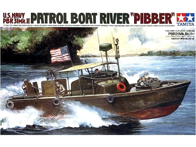 U.S. Navy PBR31 Mk.II Patrol Boat River 1/35
