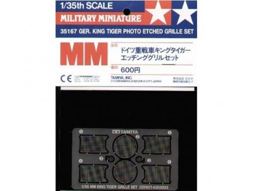 King Tiger Photo-Etched Grille Set 1/35
